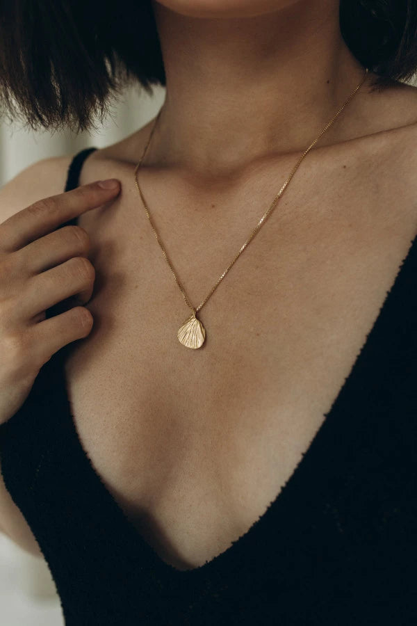 OPLOTKA DOTYK IOLIT GOLD Necklace