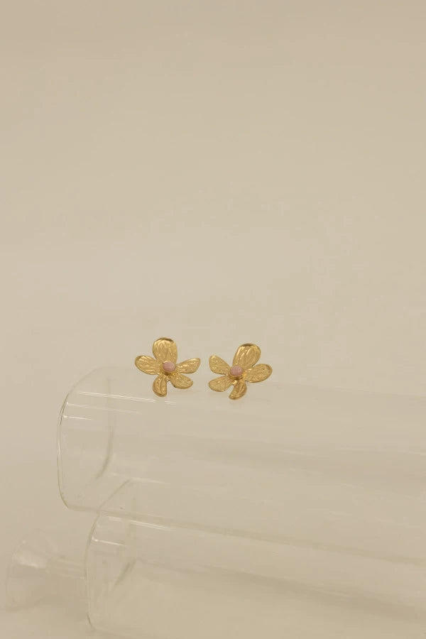 OPLOTKA WĘCH OPAL GOLD Earrings