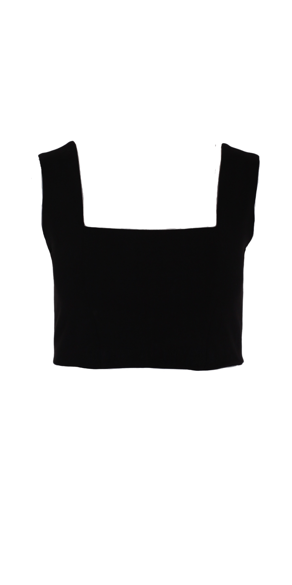 ARIETTE CROP TOP ZOE BLACK