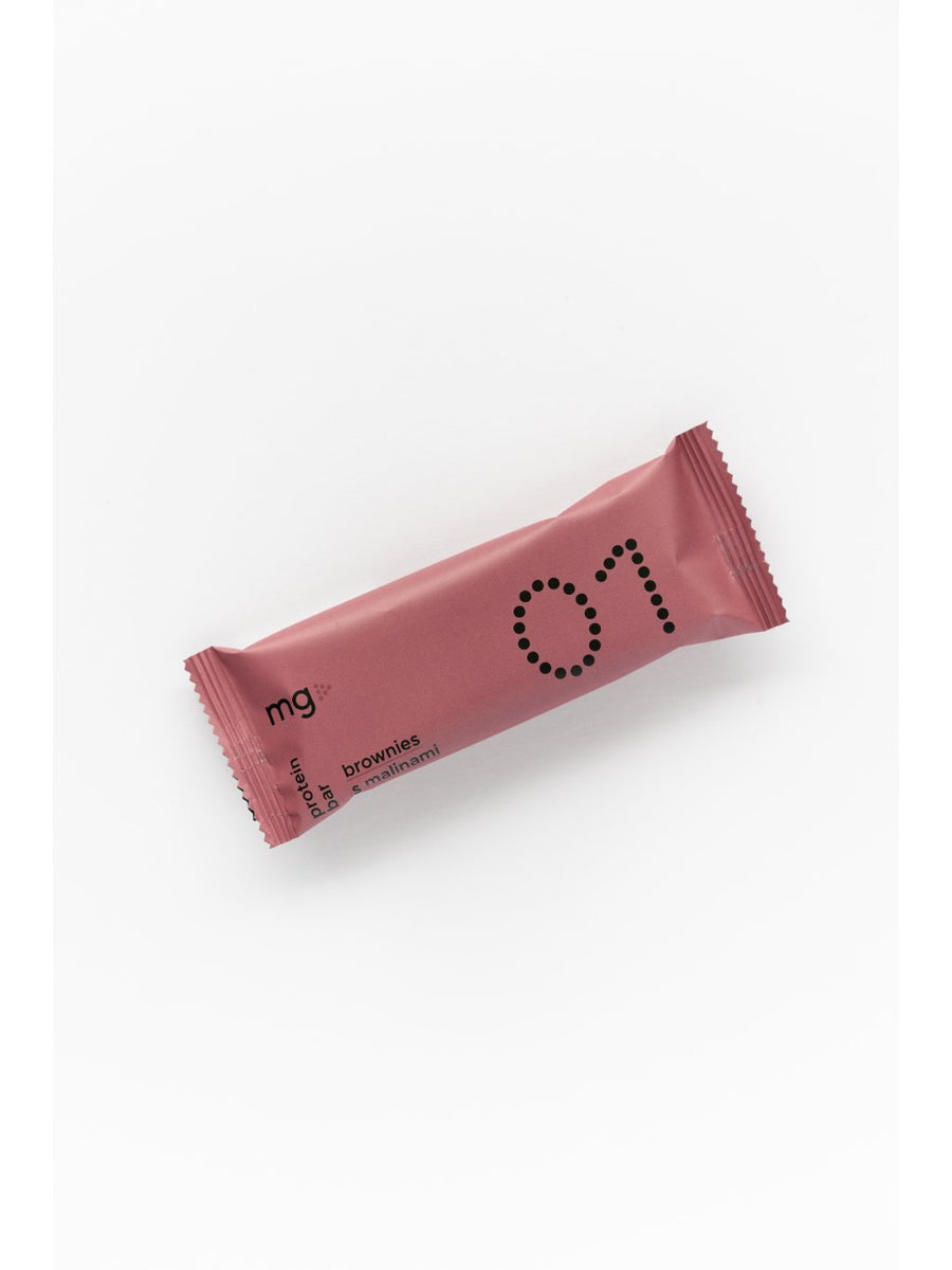 MG – Protein Bar 01 - Brownies with raspberries