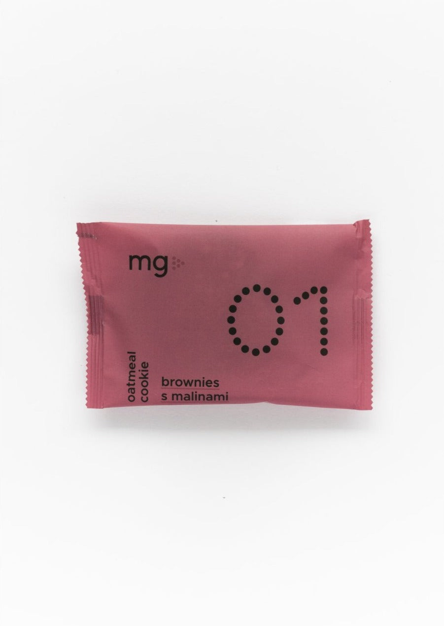 MG – Cookie 01 - Brownies with raspberries