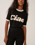 Les Goodies - She Is Sunday Ciao Tee Black