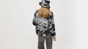 Pinetime Clothing Moss Cropped Polar Jacket Black Women