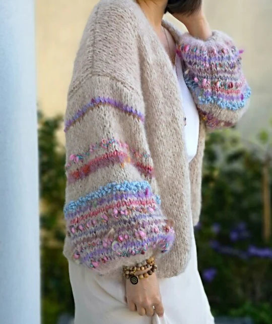 Les Goodies - Oh! Sweater Cardigan - Beige Pink