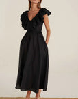 Les Goodies - She Is Sunday Rome Black Dress