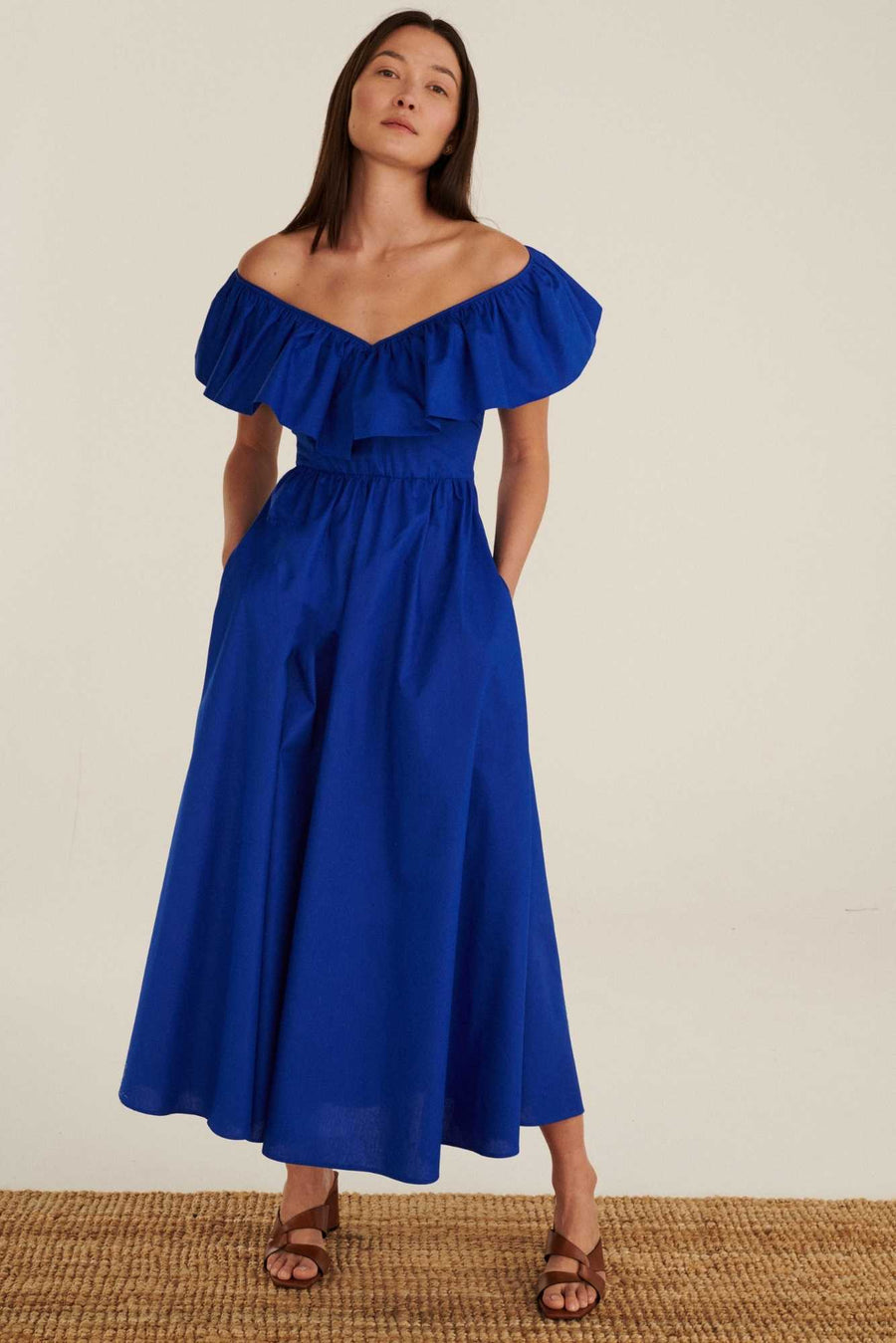 Les Goodies - She Is Sunday Rome Blue Dress