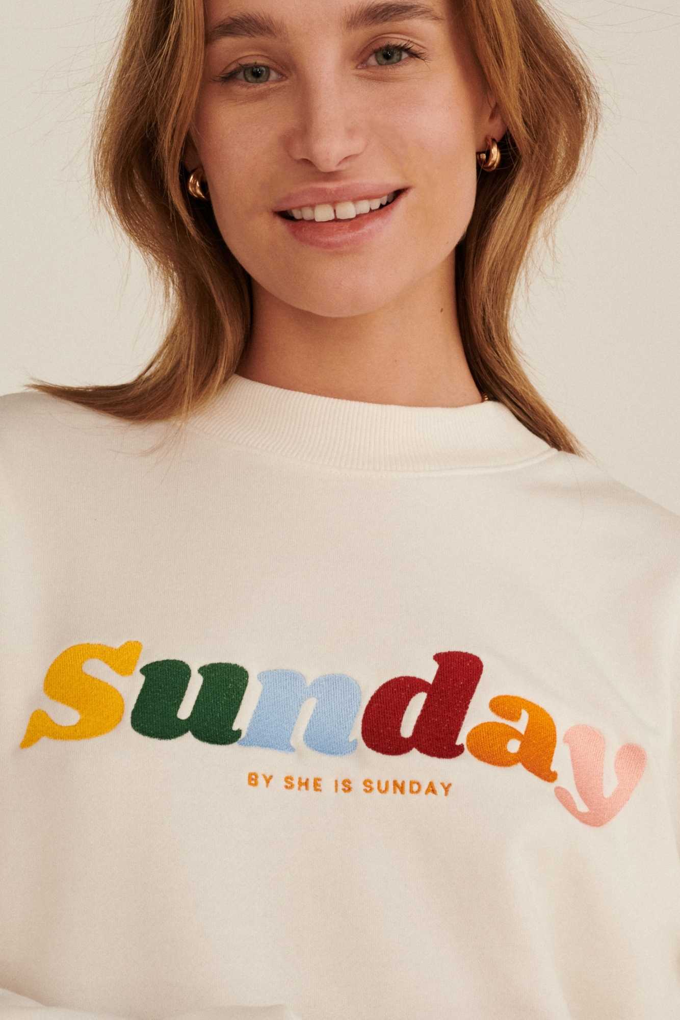 Les Goodies - She Is Sunday Sunday Coconut Sweatshirt
