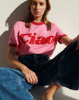 Les Goodies - She Is Sunday Ciao Tee pink