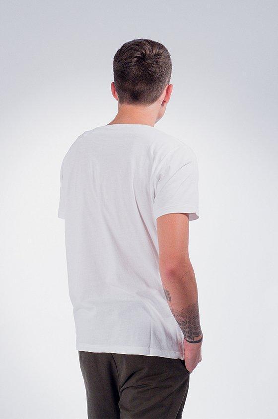 Basic Tee s Kapsičkou Bílé - COPE