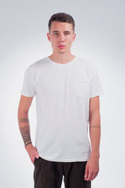 Basic Tee s Kapsičkou Bílé - COPE