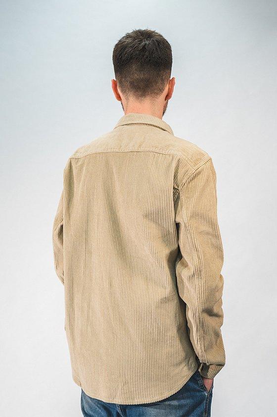 Bayden Corduroy Overshirt Grey - COPE