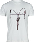 Cope - KnowledgeCotton Apparel T-shirt with Bike print white 10456