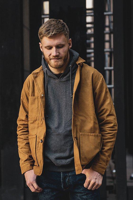 Canvas Jacket Rust - COPE