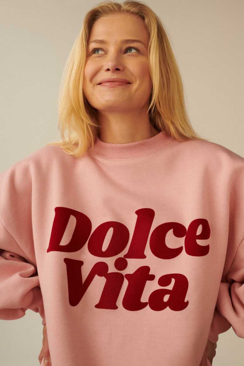 Les Goodies - She is Sunday Dolce Vita Sweatshirt