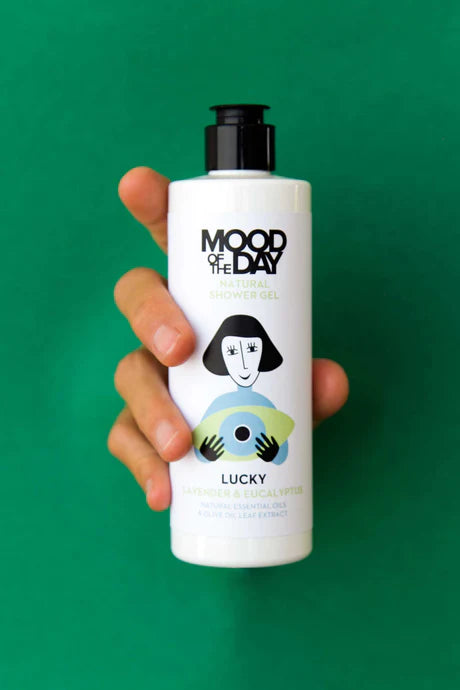 Zesto - Mood of the Day Natural Shower Gel - LUCKY - Lavender/Eucalyptus