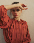 Les Goodies - Asme Studios Fala Red Brick Dress