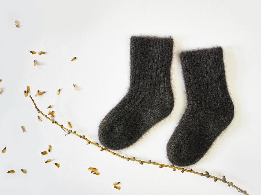 Noos Concept - Kids Yak Ribbed Socks