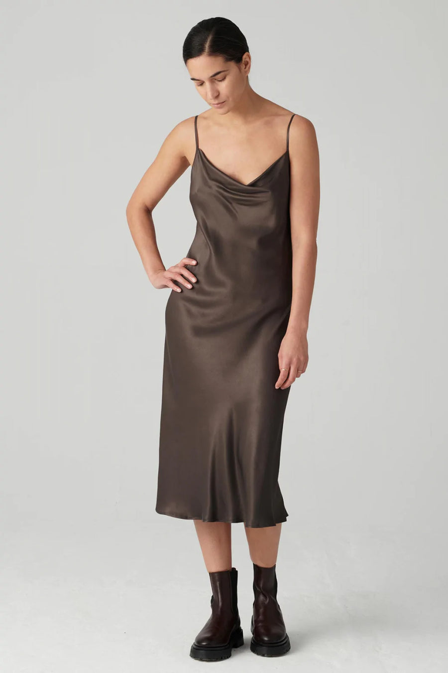 Les Goodies - Elementy Wear Gallasia Satin Dress