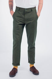 Japanese Tencel Pants Zelené - COPE