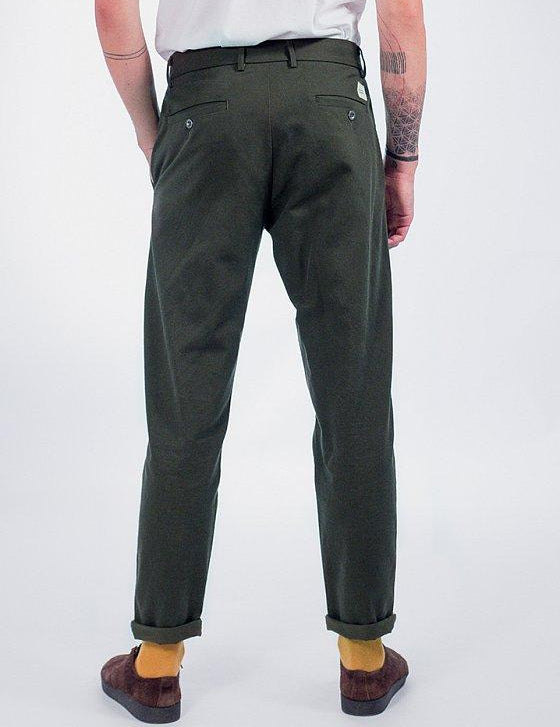 Japanese Tencel Pants Zelené - COPE