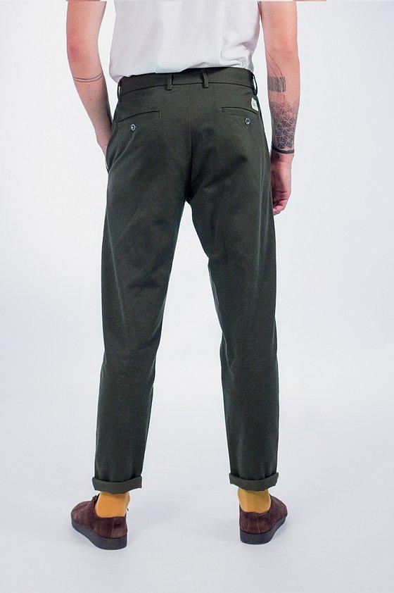 Japanese Tencel Pants Zelené - COPE