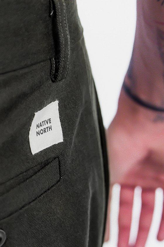 Japanese Tencel Pants Zelené - COPE