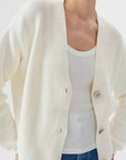Les Goodies - Elementy Wear Naturel Cardigan White