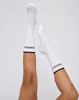 Cope - Organic Basics Active Tennis Socks White