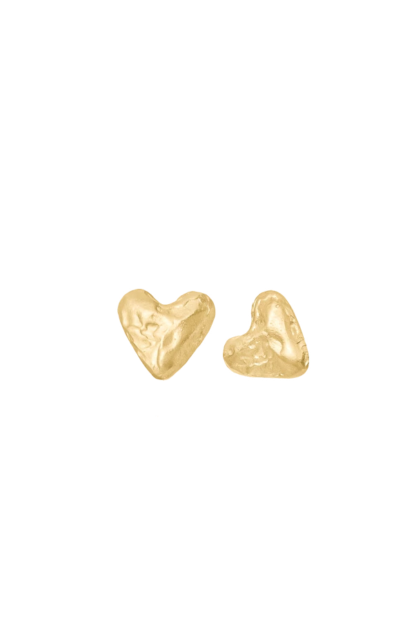 OPLOTKA MINI HEART GOLD Earrings