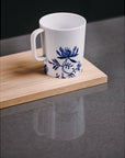 Clap Design - Rectangle Porcelain Blue