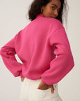 Les Goodies - She is Sunday Pink Sweatshirt