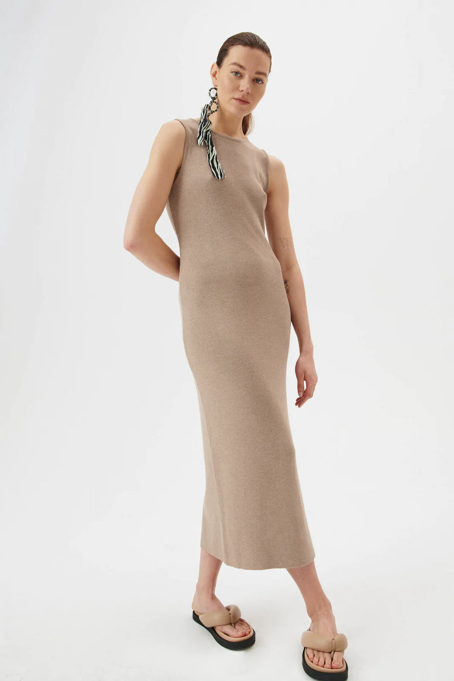 Les Goodies - Elementy Wear Sofia Beige Dress