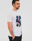 T-shirt with Art Print - COPE