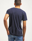 Cope - KnowledgeCotton Apparel Basic Tee with pocket Navy 10203