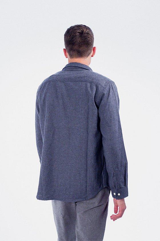 Wool Herringbone Shirt - COPE