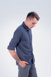 Wool Herringbone Shirt - COPE