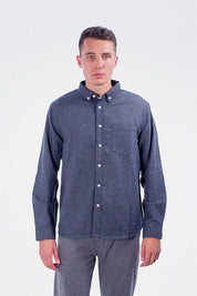 Wool Herringbone Shirt - COPE